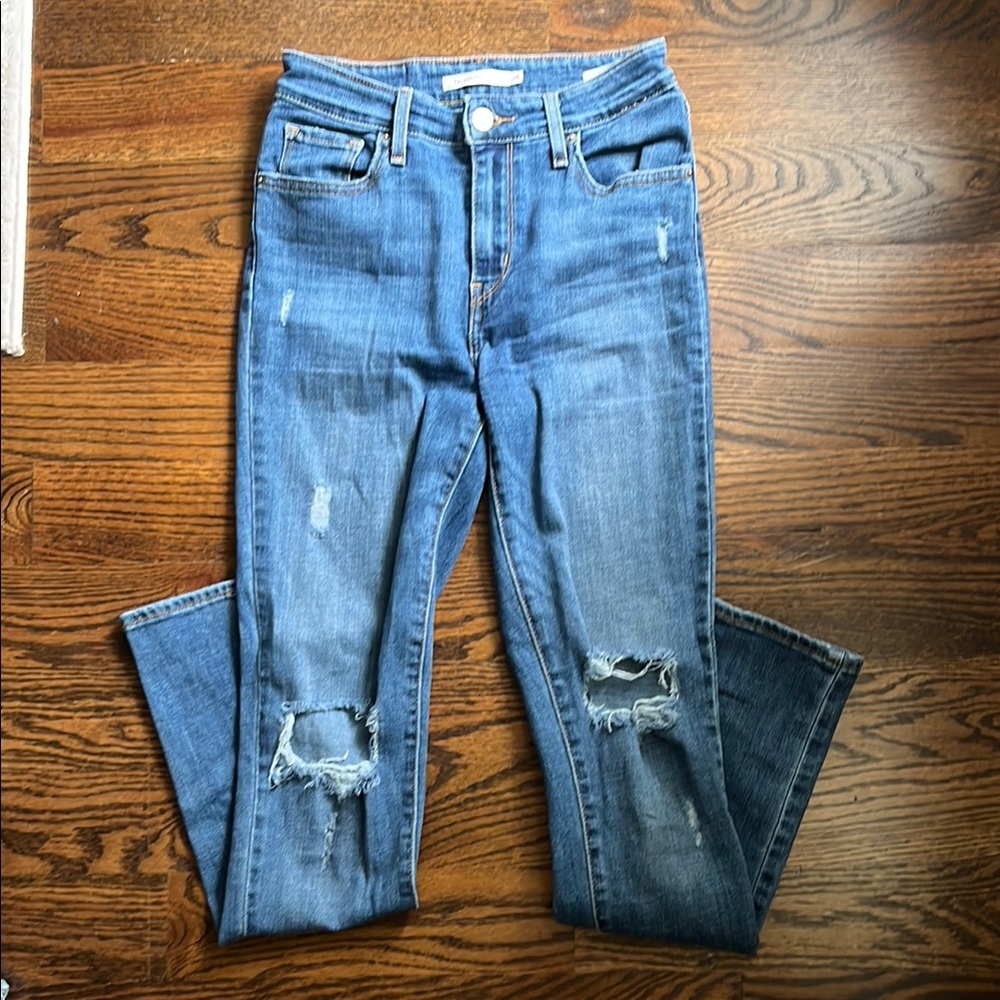 Levi’s 721 High Rise Skinny Jeans